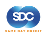 SAME DAY CREDIT Logo